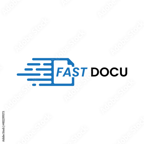 fast document logo design