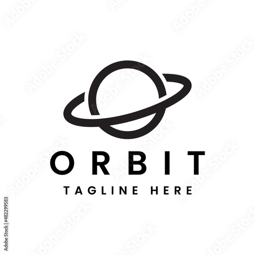 orbit line logo design