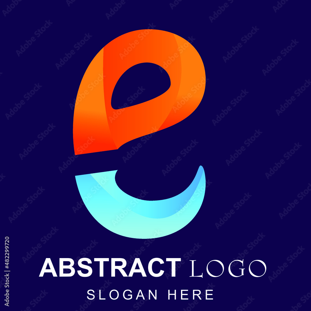 minimalist gradient logo style collorfull design minimalist gradient logo style collorfull design