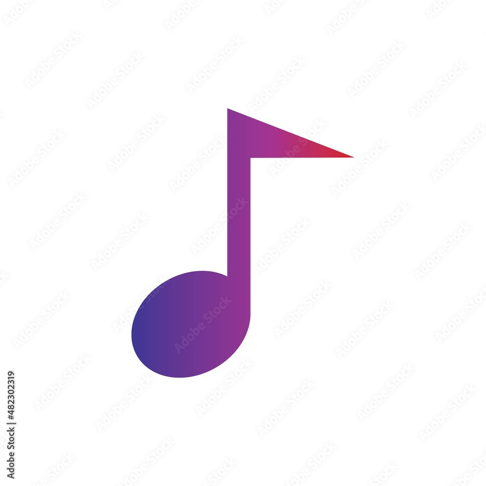 Music Note Icon Vector illustration design Music Note Icon Vector illustration design