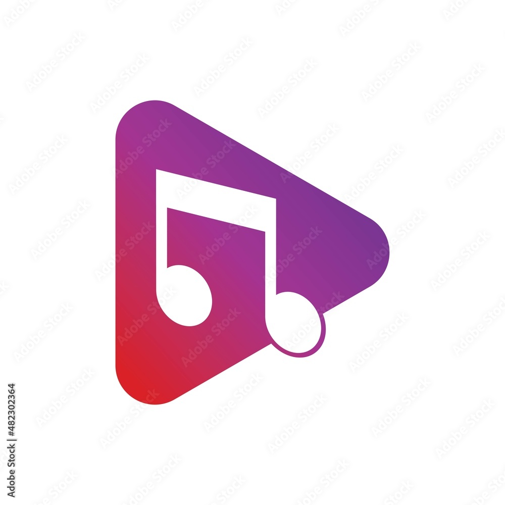 Music Note Icon Vector illustration design Music Note Icon Vector illustration design