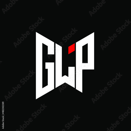 GLP letter logo creative design. GLP unique design