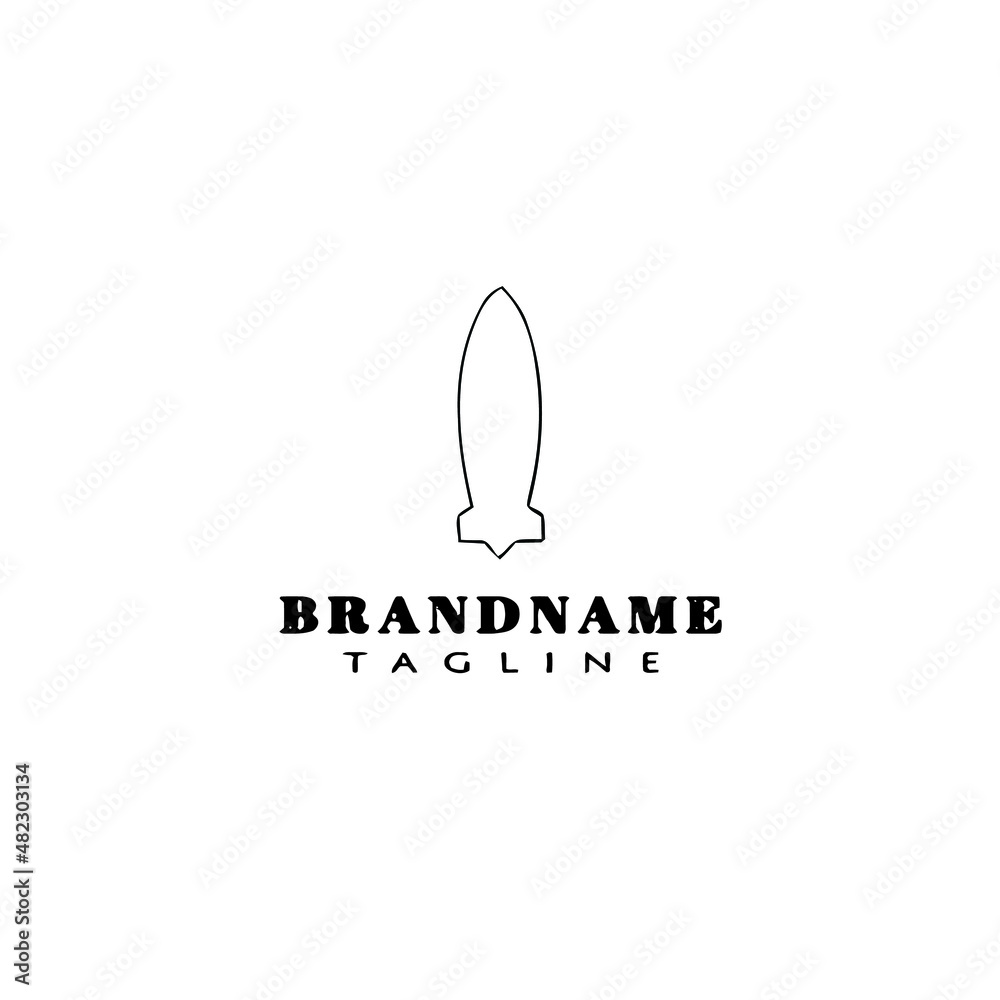 rocket logo icon design template vector rocket logo icon design template vector