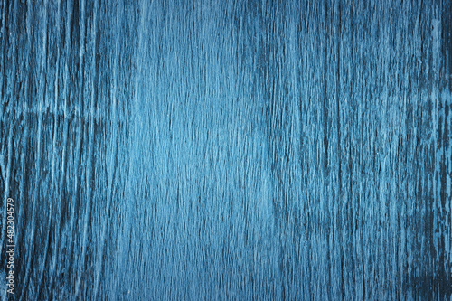 wooden wall  blue background