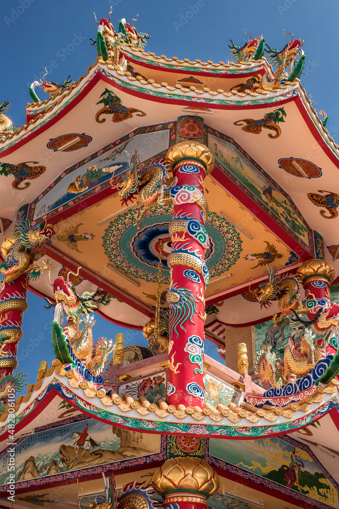Chinese temple and art Chinese temple and art