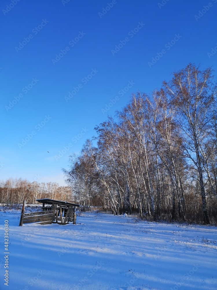Siberia winter