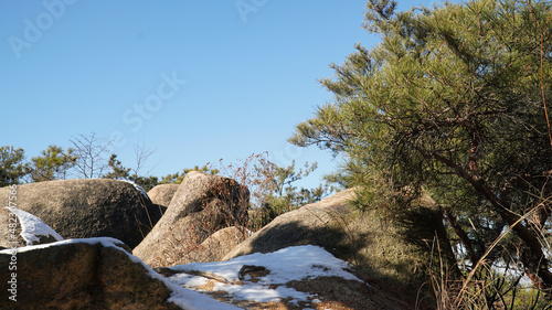 Scenery with rocks