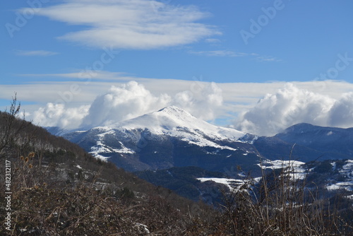 Montaña nevada 