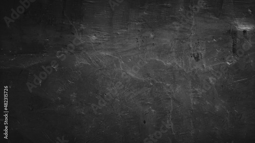 black abstract texture cement concrete wall background chalkboard.