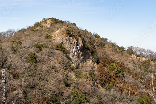 栃木百名山 大小山の風景 大小山山頂