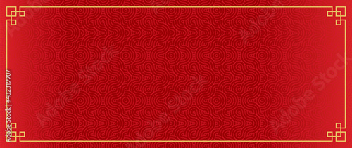 Chinese new year background vector. Oriental festive art design for place text and product images. Design for sale banner, cover and invitation.