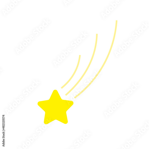 star  starry night  falling star  fireworks  twinkle  glow  glitter star  star over christmas  star decoration vector illustration