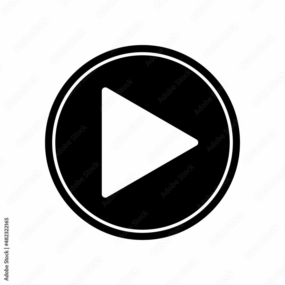 Pause And Play Icon Design Vector Template Illustration Pause And Play Icon Design Vector Template Illustration