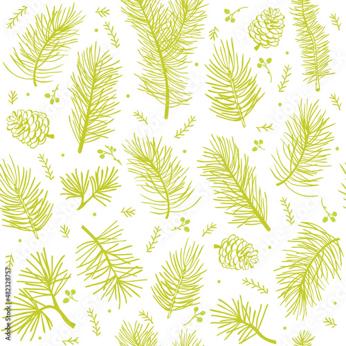 seamless background tree