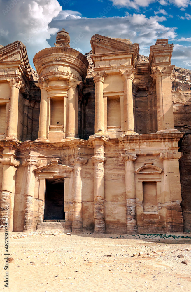 Ruins of the ancient city of Petra