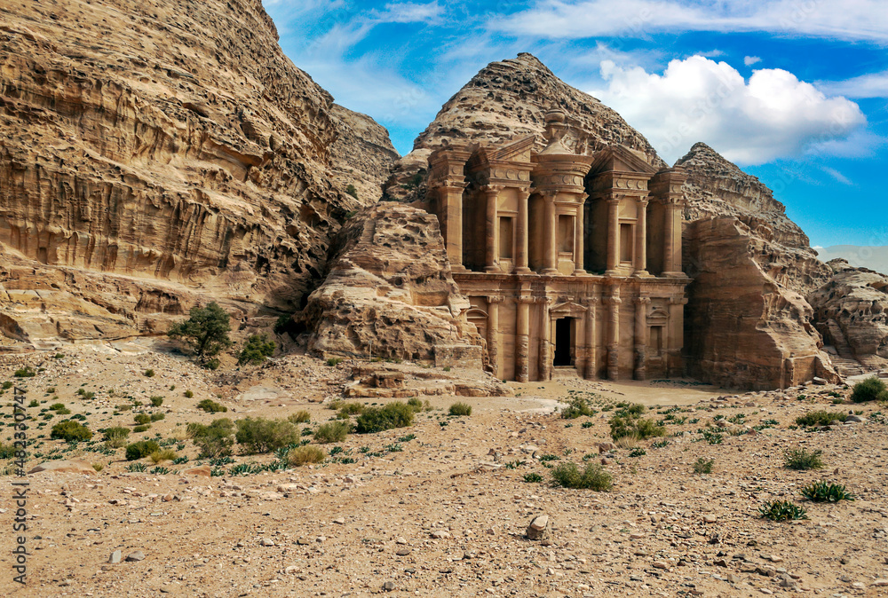 Ruins of the ancient city of Petra