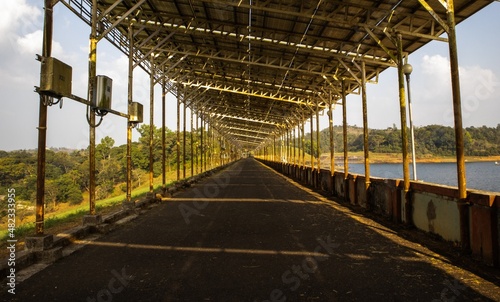 earthen dam bridhe photo