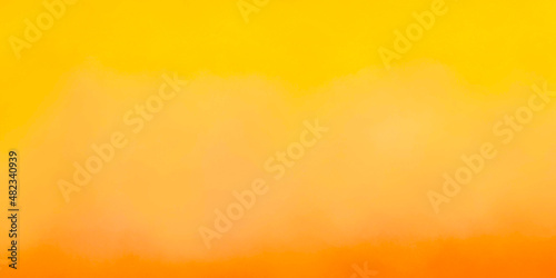 abstract orange background with clouds