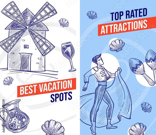 Best vacation spots and top rated attractions