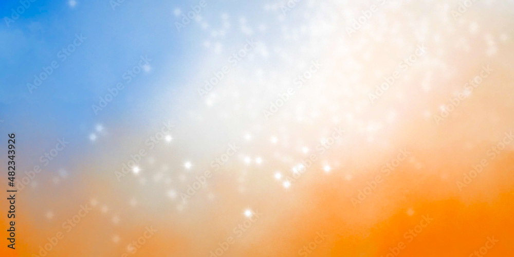 abstract orange background with summer background