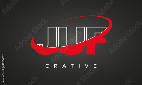 JUF letters creative technology logo design photo