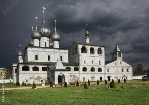 Resurrection Monastery in Uglich. Yaroslavl oblast. Russia photo