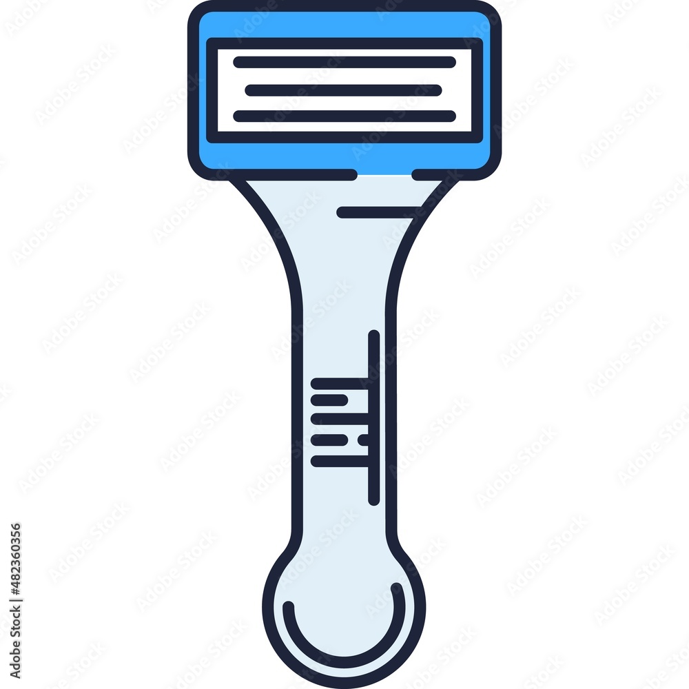 Razor for shaving icon vector shave blade Stock Vector | Adobe Stock