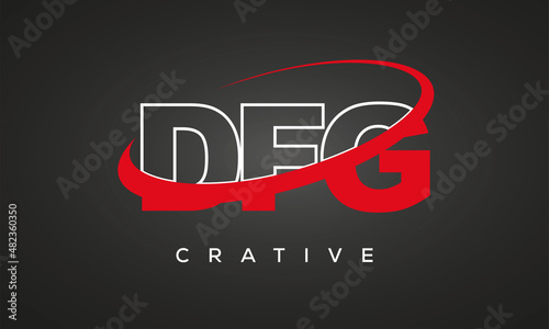 DFG letters creative technology logo design photo