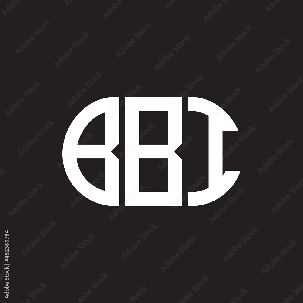 BBI letter logo design on black background. BBI BBI letter logo design on black background. BBI