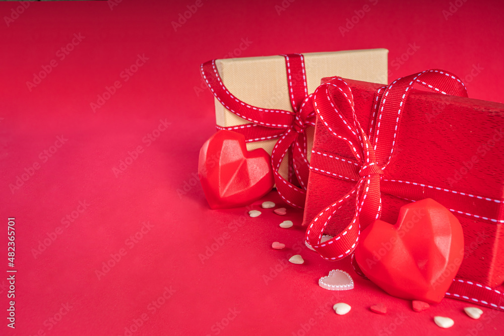 Valentine day red background Valentine day red background