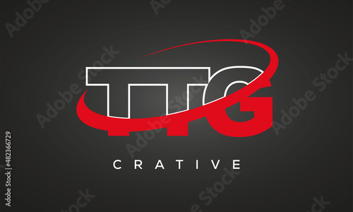 TTG letters creative technology logo design photo