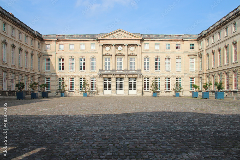 at the compiègne palace (france)