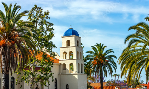 Old Catholic Church in San Diego,California.