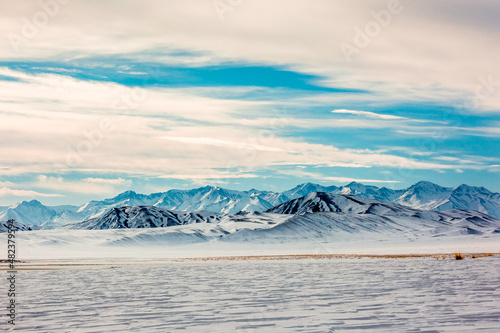 Winter mountains landscape © Tatyana_Drujinina