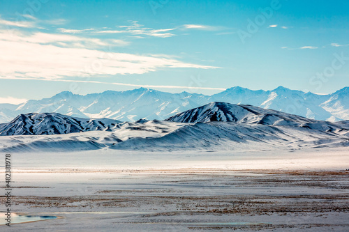  Winter mountains landscape © Tatyana_Drujinina