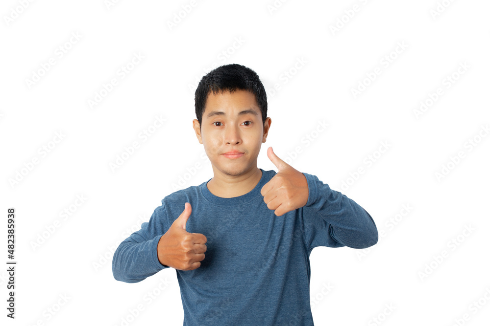 Man showing approving doing positive gesture with hand for success. Man showing approving doing positive gesture with hand for success.