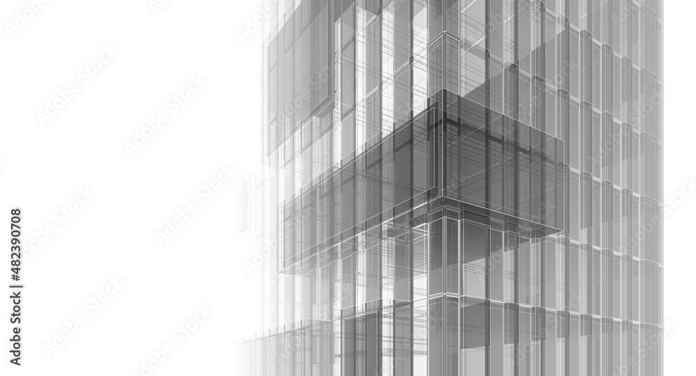 Fototapeta premium abstract architecture background