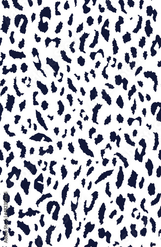 Leopard pattern print design seamless
