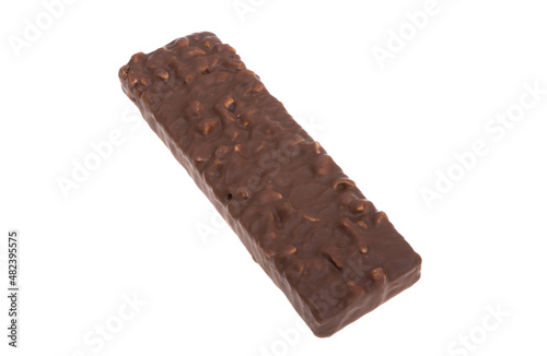 chocolate wafers isolated