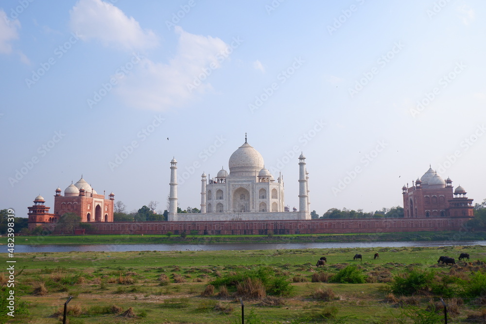 Taj Mahal Back View