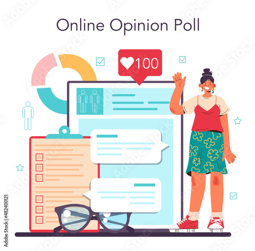 Sociologist online service or platform. Social relationship and culture
