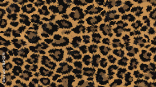 Abstract Leopard pattern seamless design