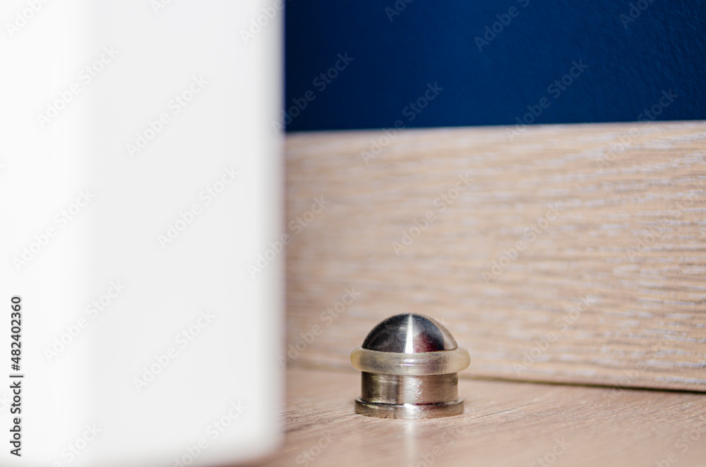 door stopper with rubber prevent against bumps