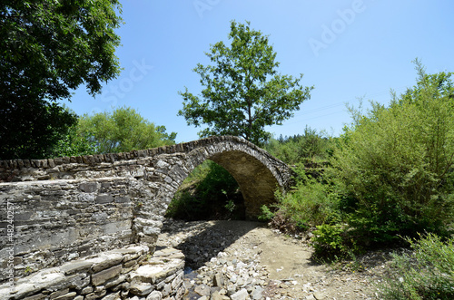 Greece, Historic Stone Bridge photo