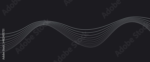 Abstract waves or lines vector background design concept or template can be used for background, backdrop, banner, wallpaper, desktop background. 