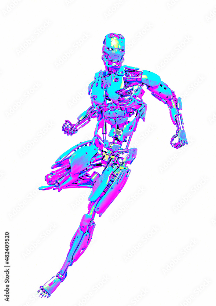 cyborg in action cyborg in action
