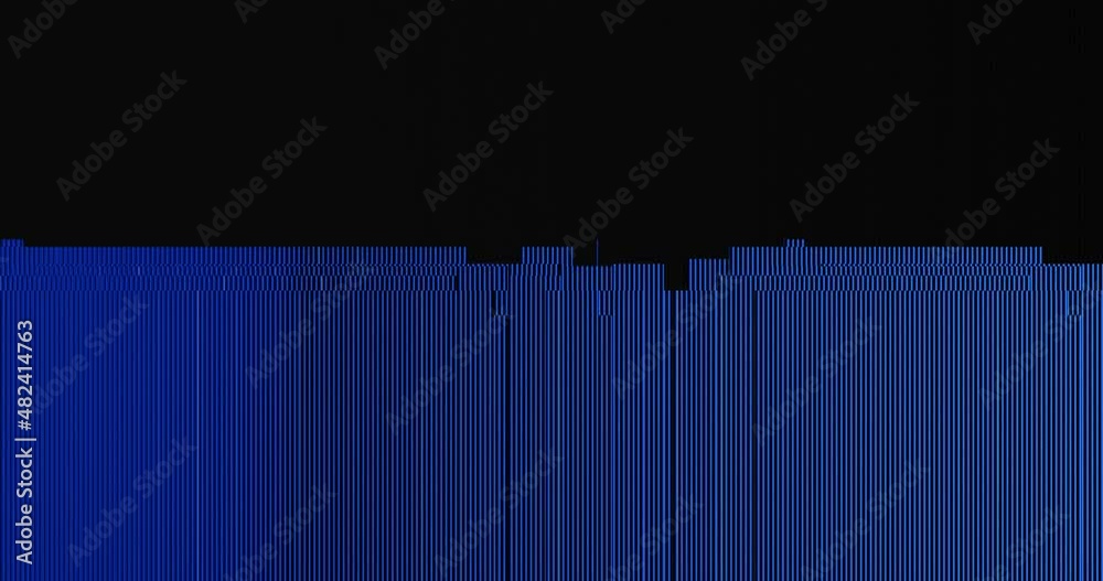 3d render with blue column graph on black 3d render with blue column graph on black