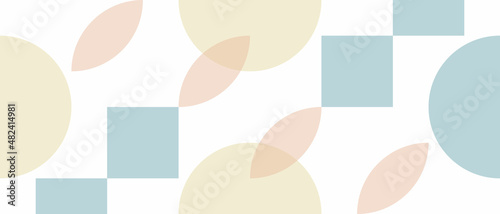 Abstract background with colored geometric shapes, texture of triangles. Template for a web screensaver in a modern style. 