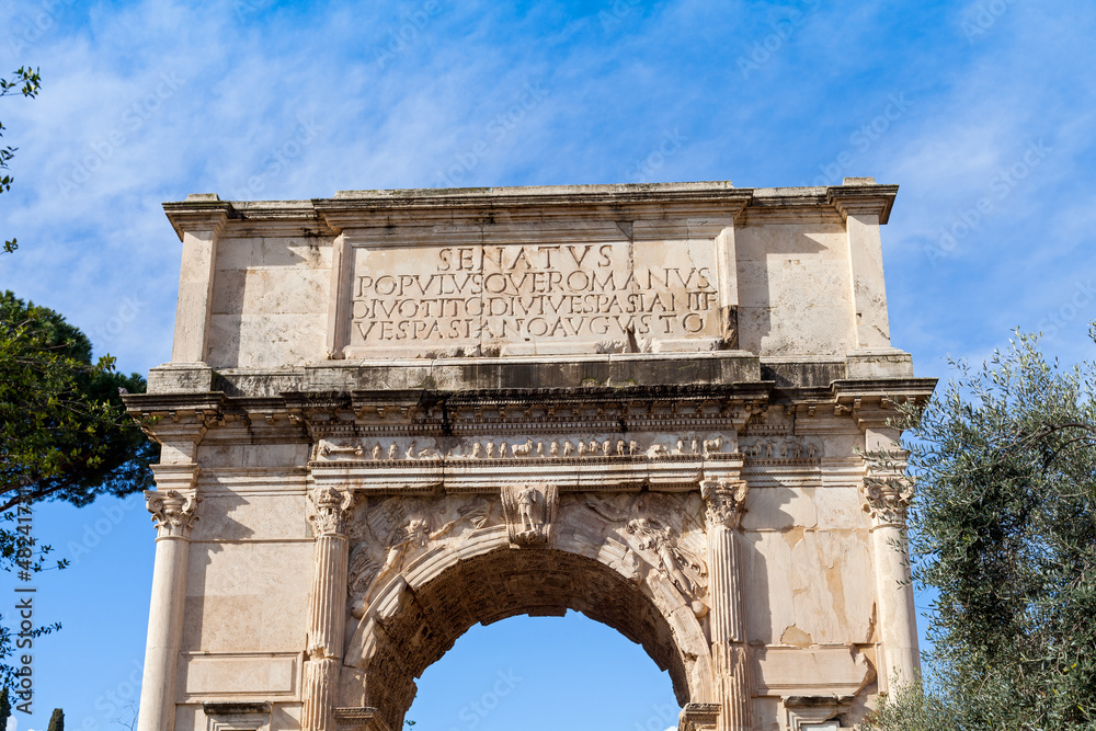 Roman forum, Italy