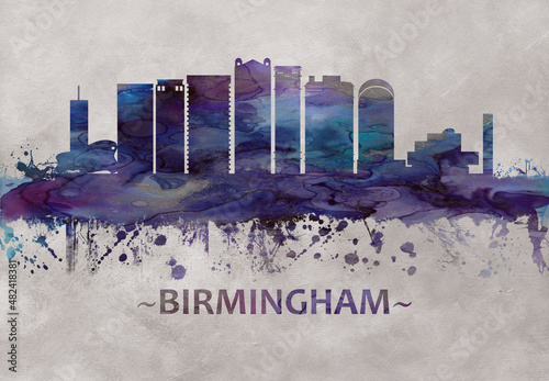 Birmingham England skyline #482418381